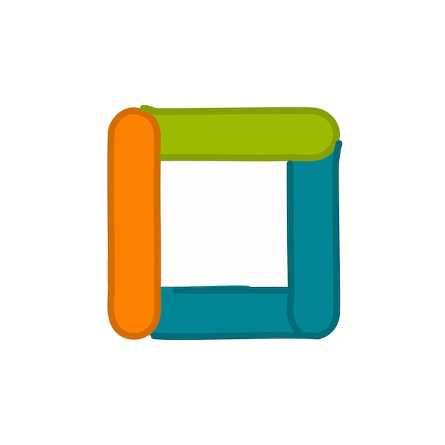 Vyšívanie doma — remeslo a dizajn logo